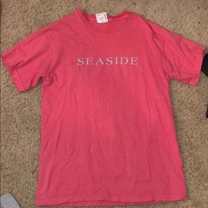 Comfort Colors coral Seaside tee shirt
